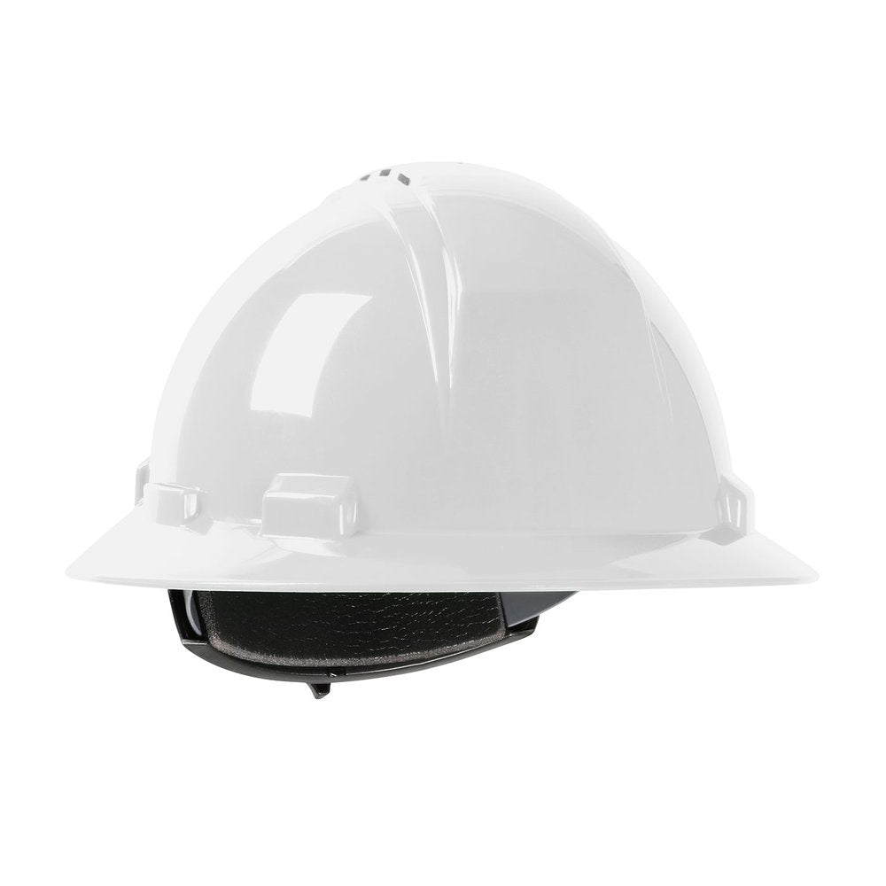 PIP Vented Fullbrim HARDHAT4-PT Textile Susp WHT
