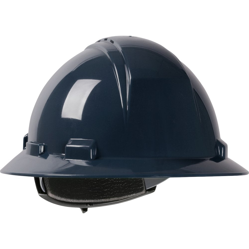 PIP Vented Fullbrim HARDHAT4-PT Textile Susp NVY