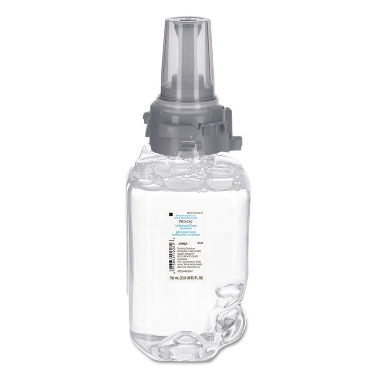 Clear and Mild Foam Hand Wash Refill, Unscented, 700 mL, 4/Carton