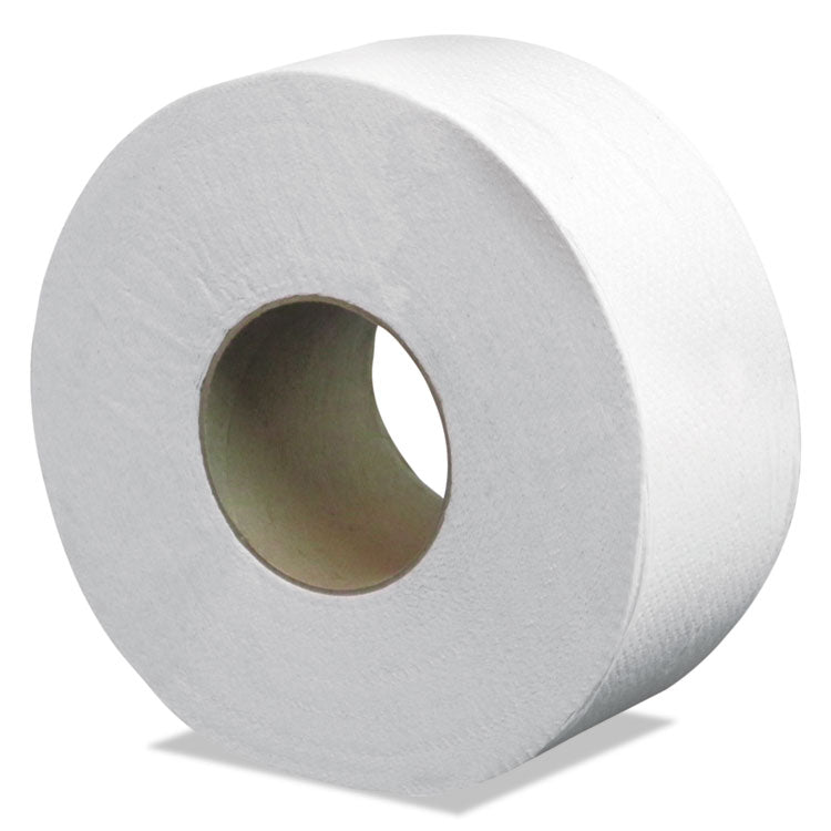 Select Jumbo Bath Tissue, Septic Safe, 2-Ply, 3.3" x 500 ft, White, 12 Rolls/Carton