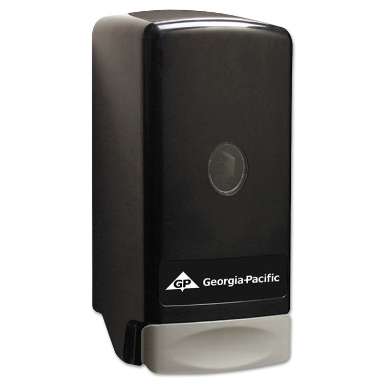 Soap Dispenser for 800 mL Bag-in-Box Refill, 4.5 x 4.75 x 10, Black, 12/Carton