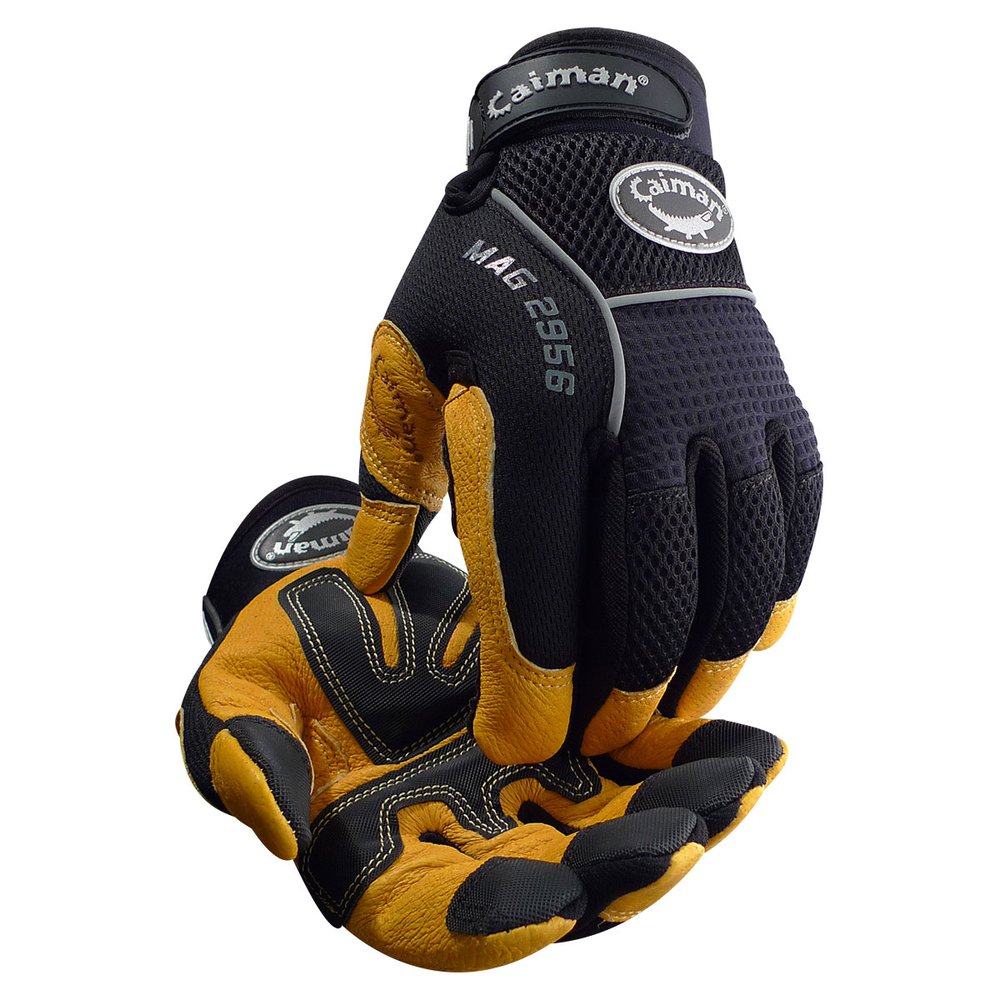 Caiman by PIP Mechanic Glove PIG Grainpalm (Pair)