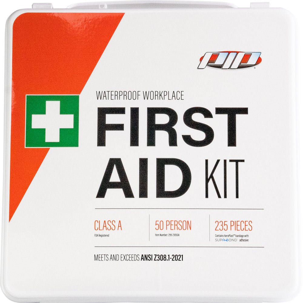 PIP ANSI Class A Waterprooffirst AID KIT-50 Person