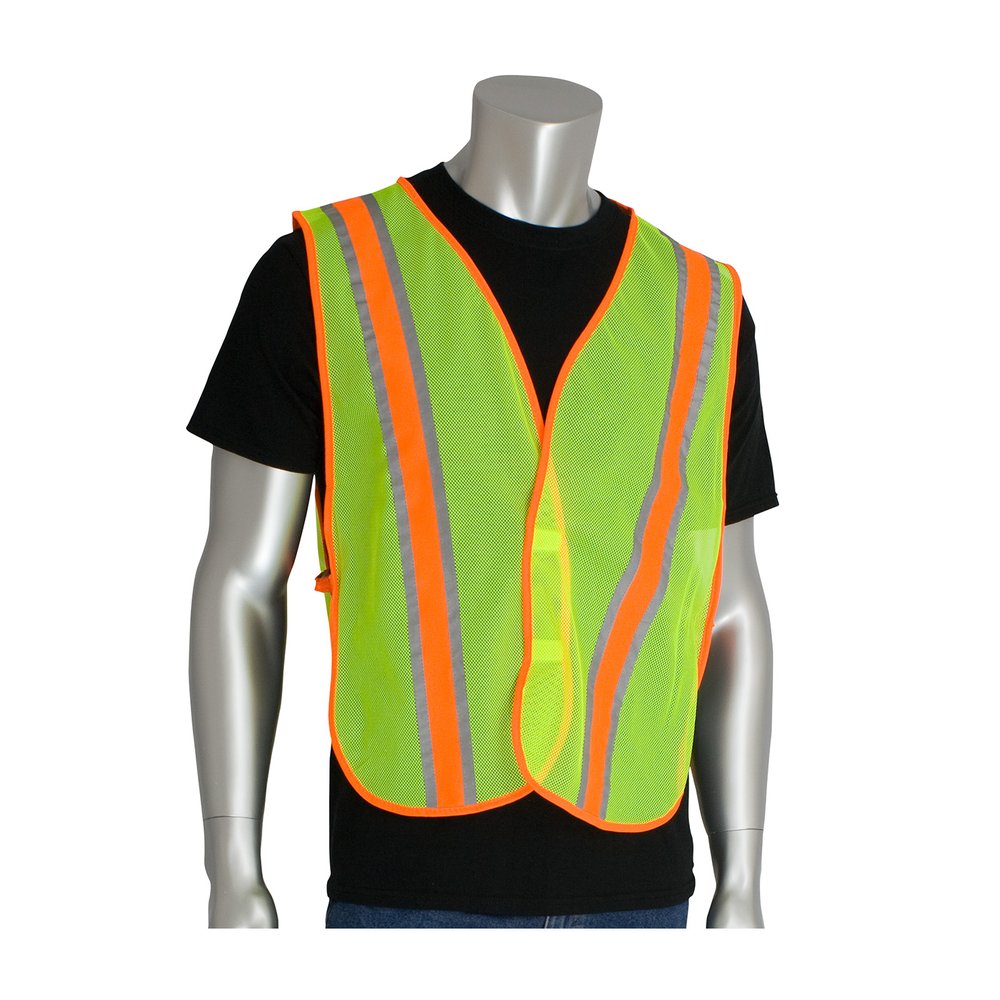 PIP Non-ansi Two-tone Mesh Safety Vest