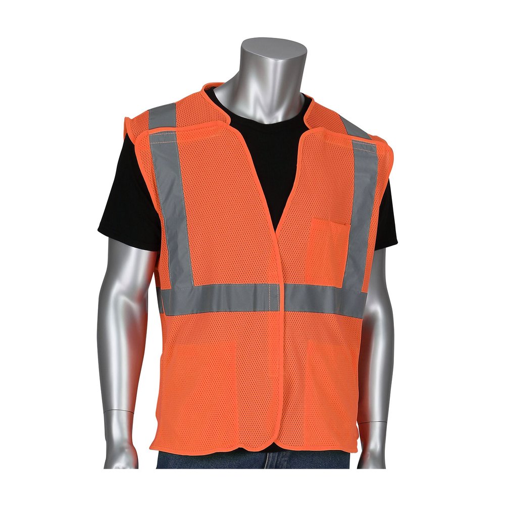 PIP Type R Class 2 Three Pocket Mesh Breakaway Vest