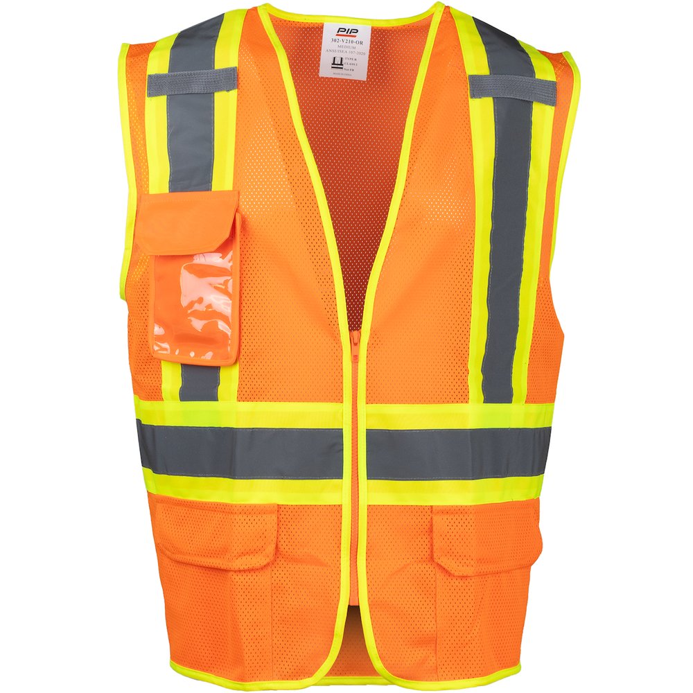 PIP ANSI Type R Class 2 Two-tone Mesh Vest