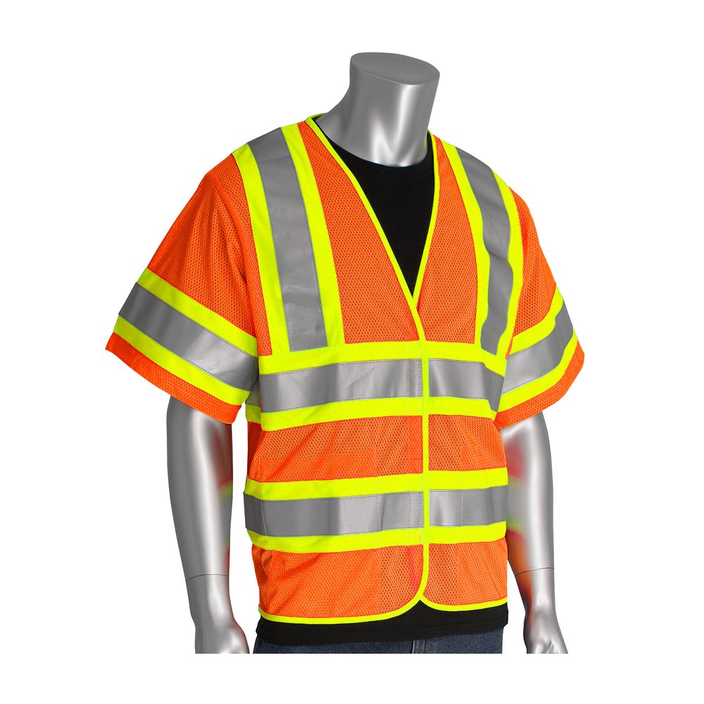 PIP Type R CL3 FR Treated 2-TONE Mesh Vest