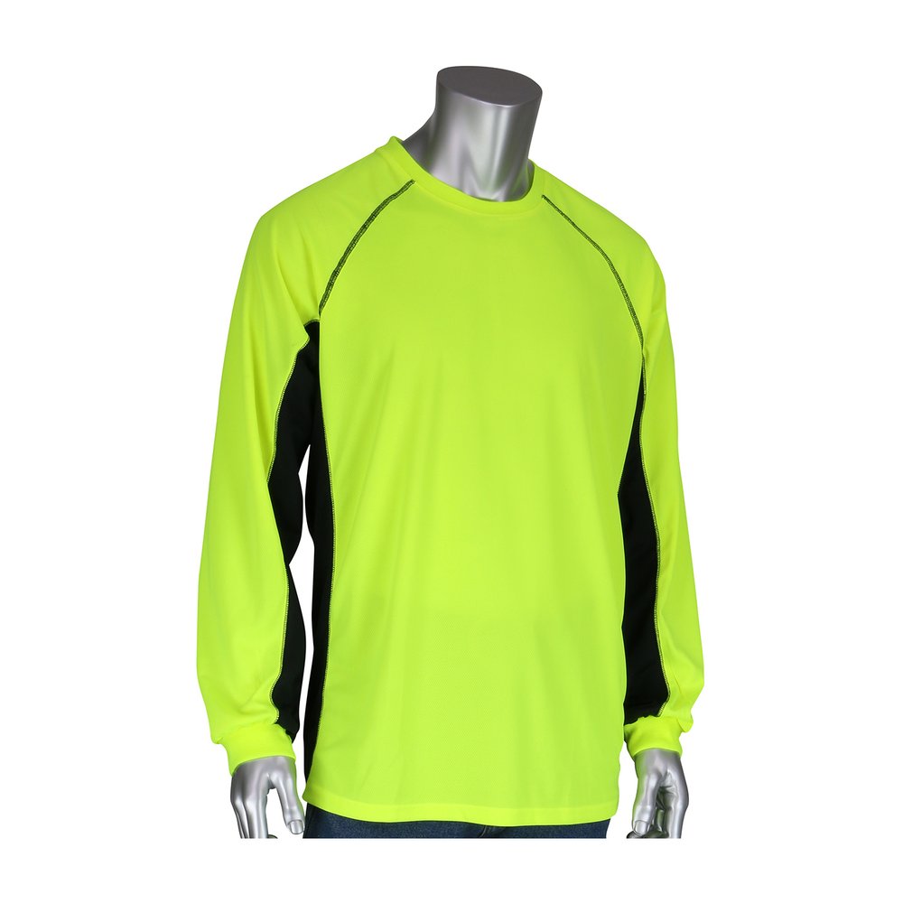 PIP Non-l.sleeve T-shirt W/INSECT Repel BLK Trim L
