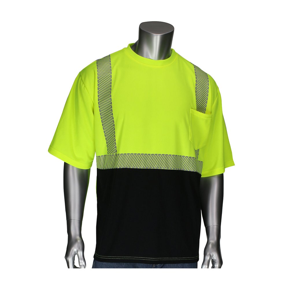 PIP Type R CL2 S.sleeve T-shirt W/BLK Bottom Front