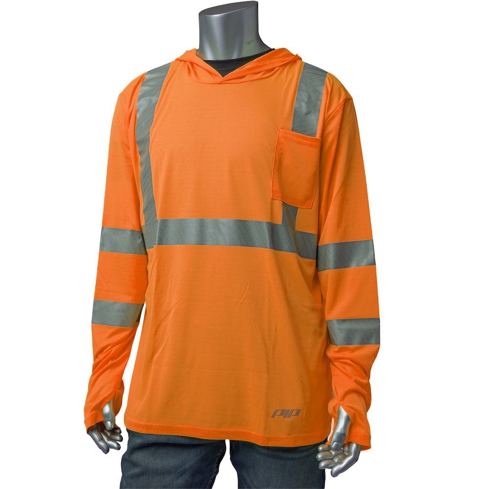 PIP Type R CL3 Quick DRY Hooded L.sleeve T-shirt