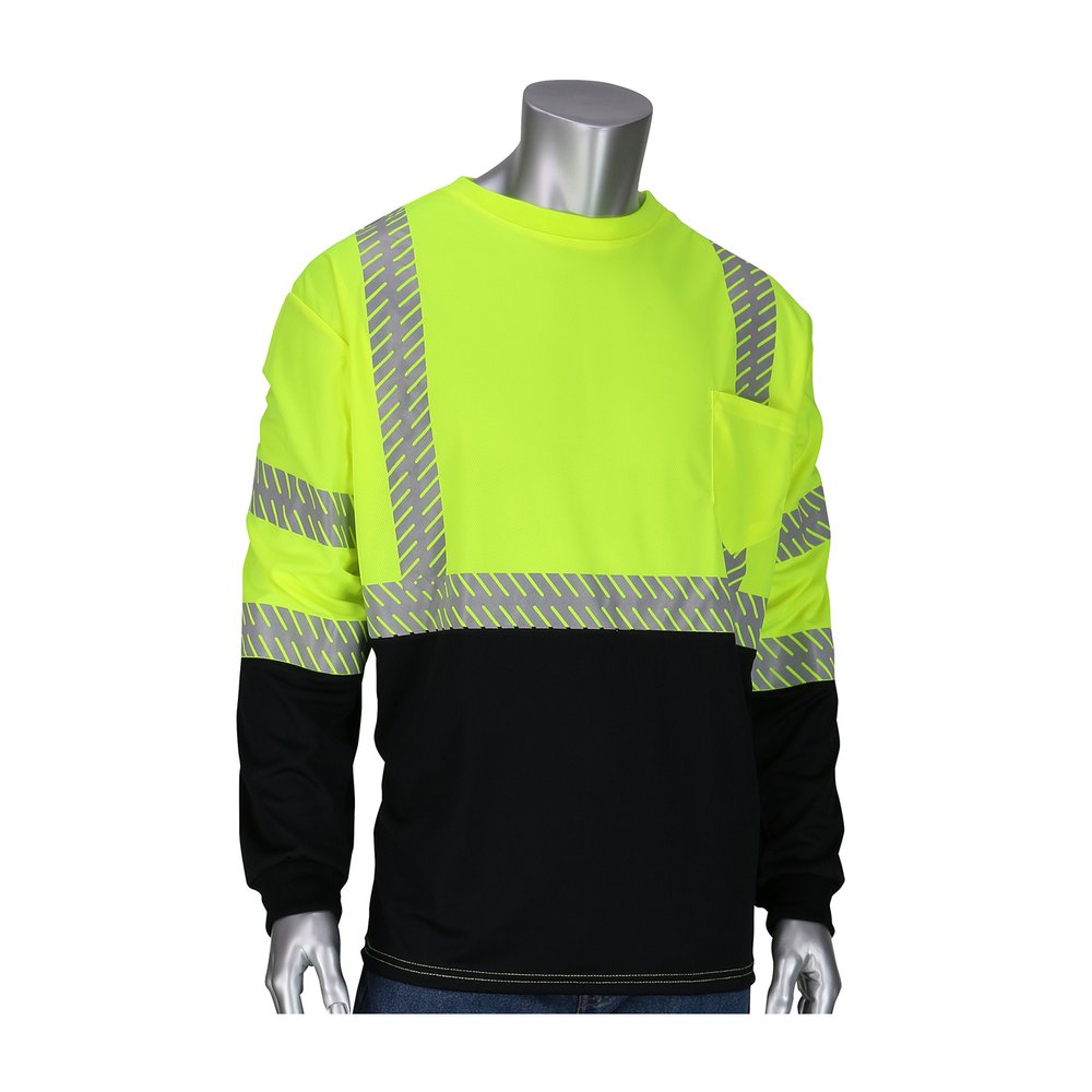PIP T R CL3 L.sleeve Shirt Insect Repel BLK 2X YEL