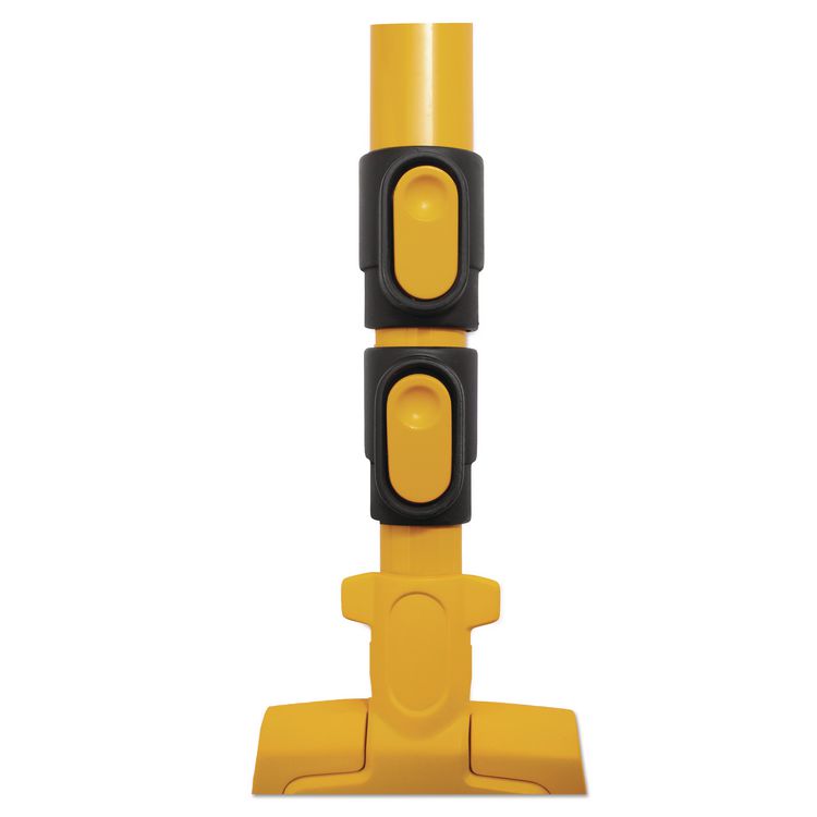 Collapsible Spill Mop Handle, 22" to 47.5", Yellow, 12/Carton