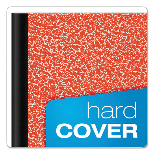 Composition Book, Wide/Legal Rule, Randomly Assorted Cover Color, (100) 9.75 x 7.5 Sheets