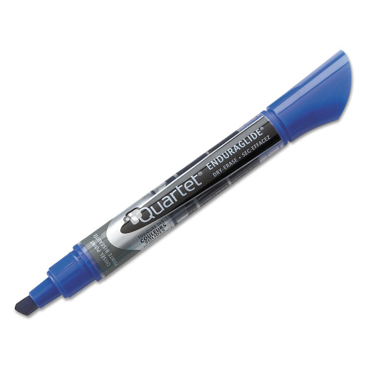 EnduraGlide Dry Erase Marker, Broad Chisel Tip, Assorted Colors, 4/Set