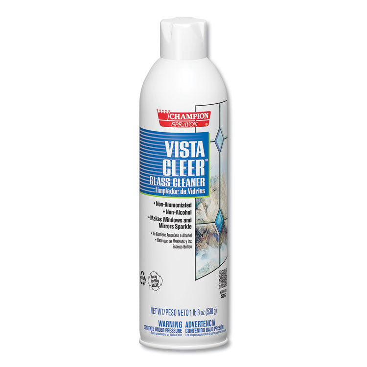 Vista Cleer Ammonia-free, 20 oz Aerosol Spray, 12/Carton