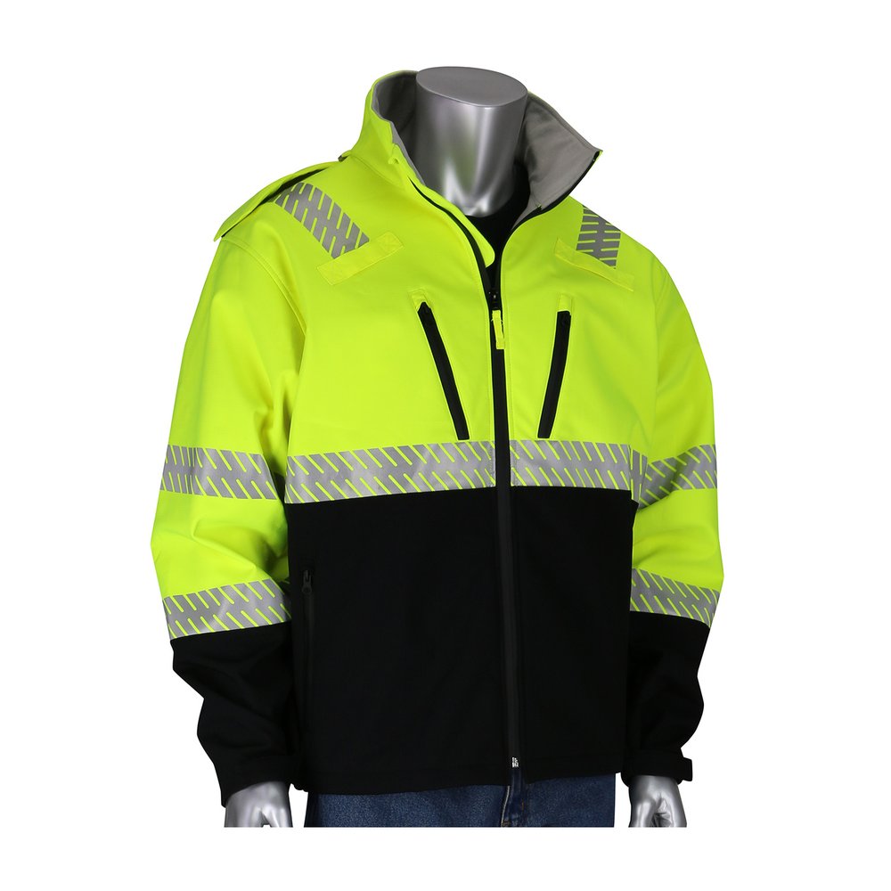 PIP Type R Class 3 Ripstop Softshell Black Jacket
