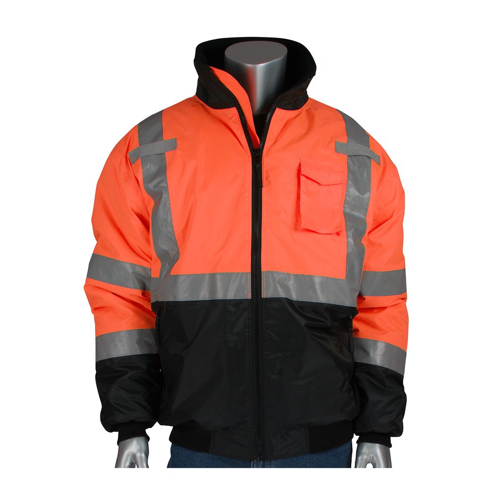 PIP Type R Class 3 Value Black Bottom Bomber Jacket