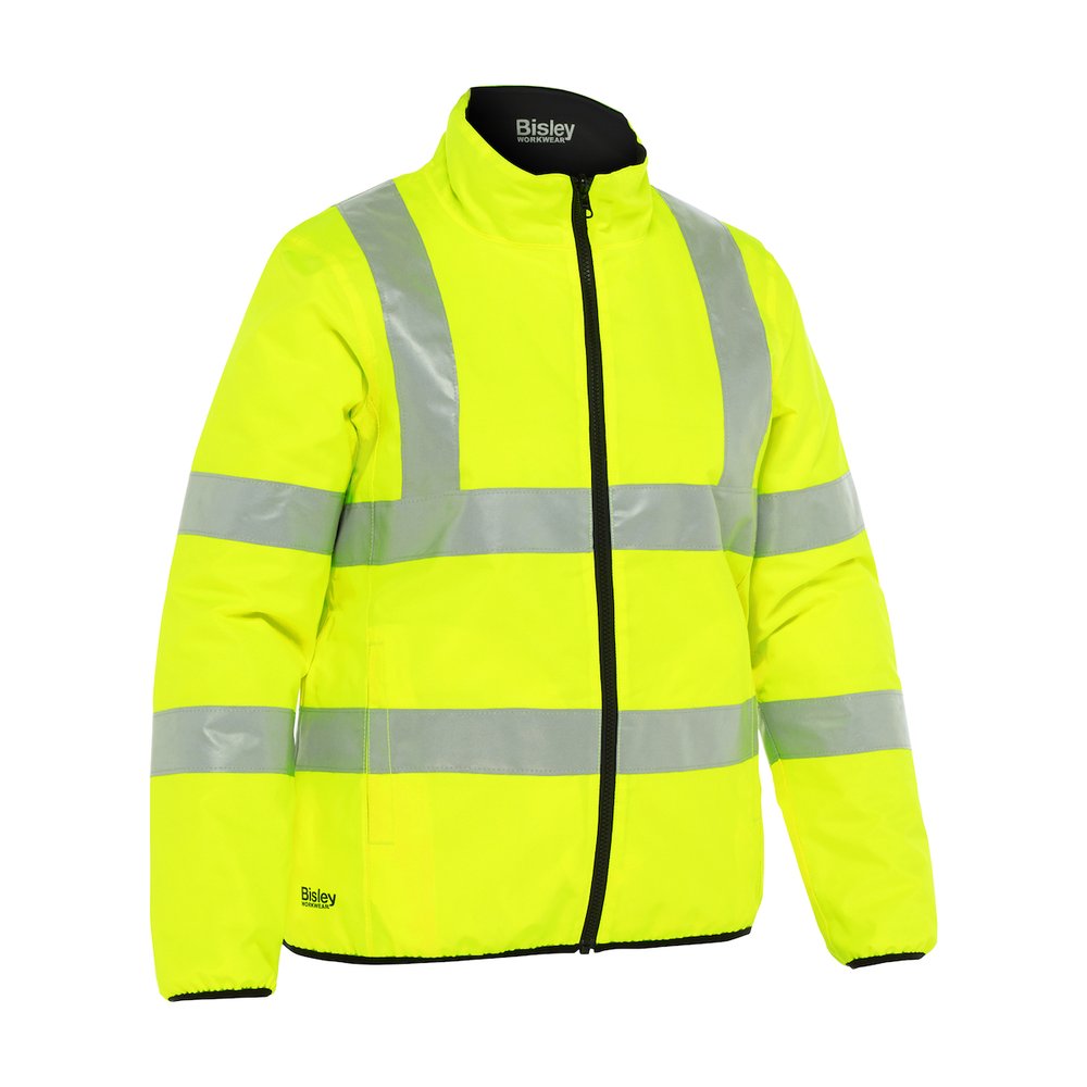 Bisley Workwear by PIP Type R CL3 Women's Revers. Puffer Jacket YEL 3X