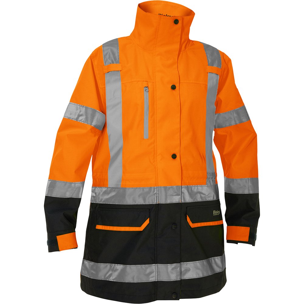 Bisley Workwear by PIP T R CL3 Women 5N1 Jckt W/CL2 Inner Jckt ORG S
