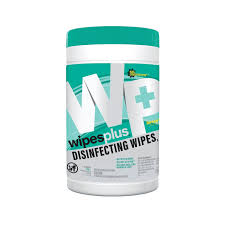 CFS Brands Wipes Plus Disinfecting Wipe 75 Ct Canisters, 6 Canisters / Case, 156 Cases / Pallet