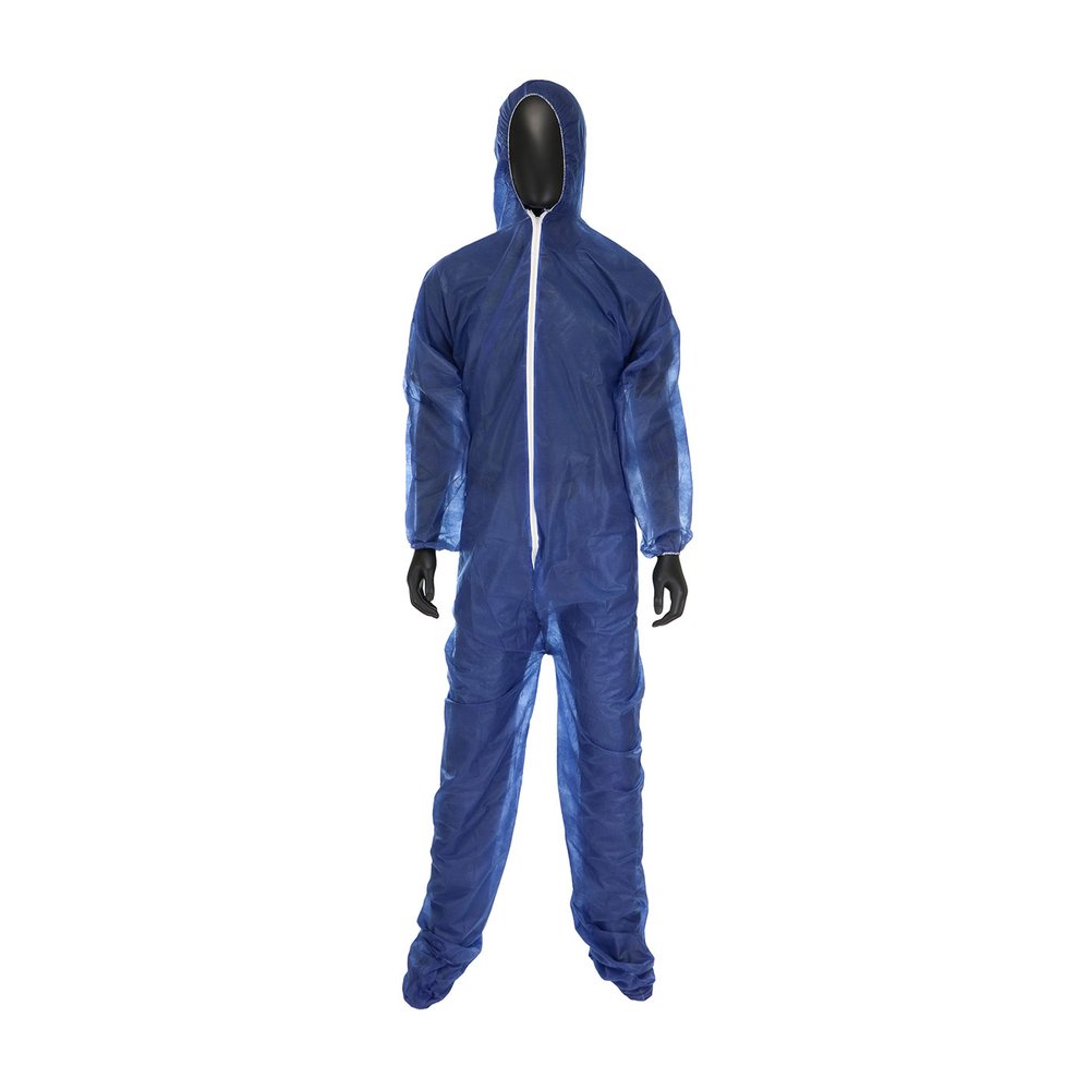 PIP SBP Navy Coverall EL WR/ANK/HD/BT, 25/Case