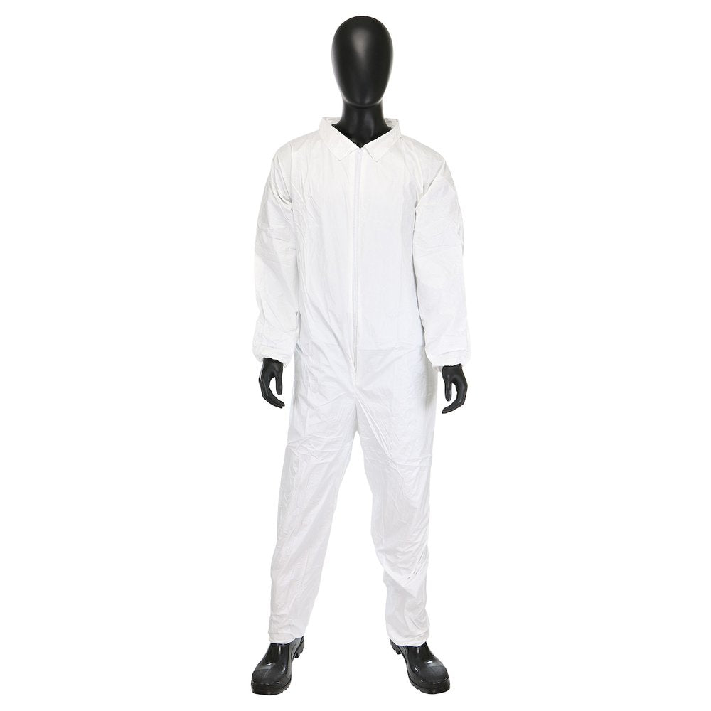 PIP Microporous Coverall Elas Wrist And Ankle, 25/Case