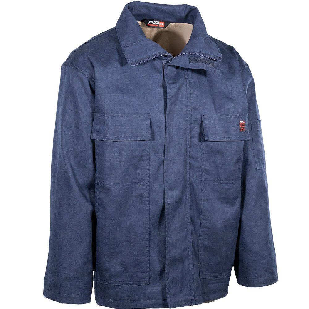 PIP 4-N-1 AR/FR Ripstop Jacket W/ZIPOUT Liner NVY 3X