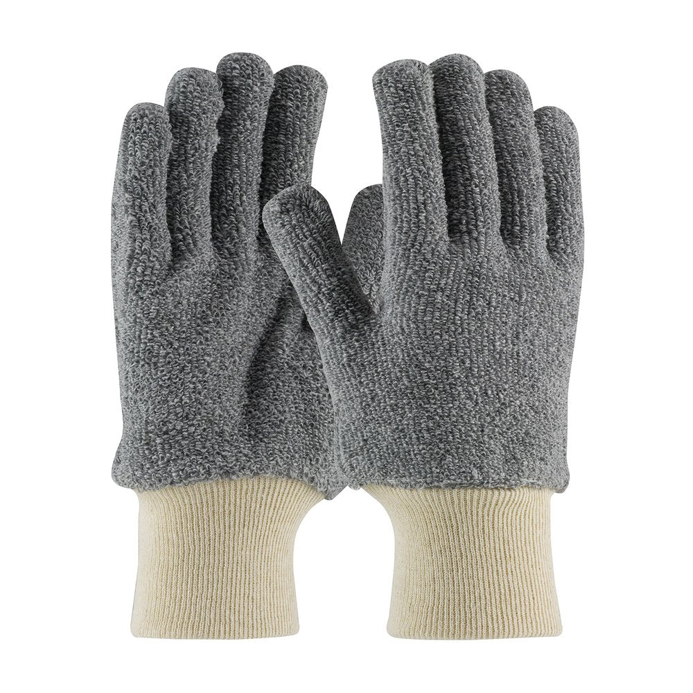 PIP Terry Cloth Knit Glove -18 OZ L, 12 Pairs/Pack