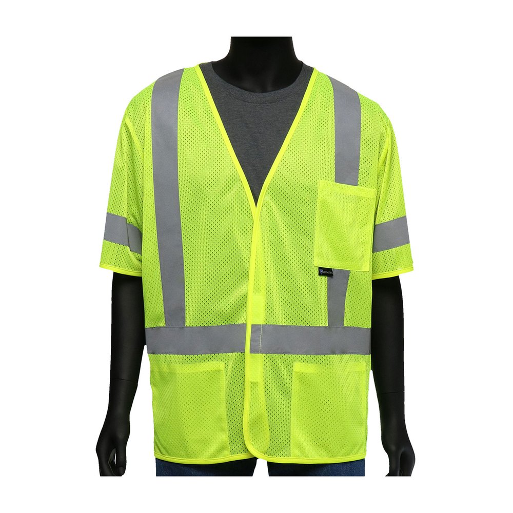 PIP ANSI Type R CL3 3 Pocketfr Treated Mesh Vest