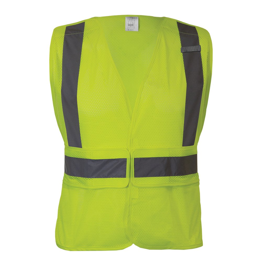 Reflective Apparel by PIP ANSI Type R CL2 Breakwayvest W/ADJ Side Wrap