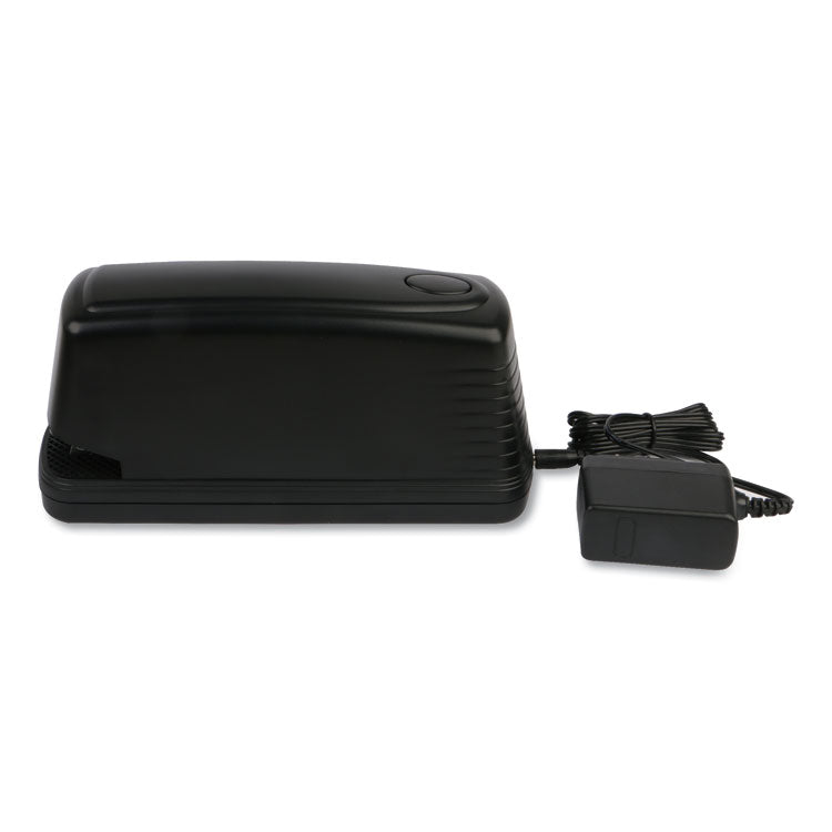 Electric Stapler with Staple Channel Release Button, 20-Sheet Capacity, Black