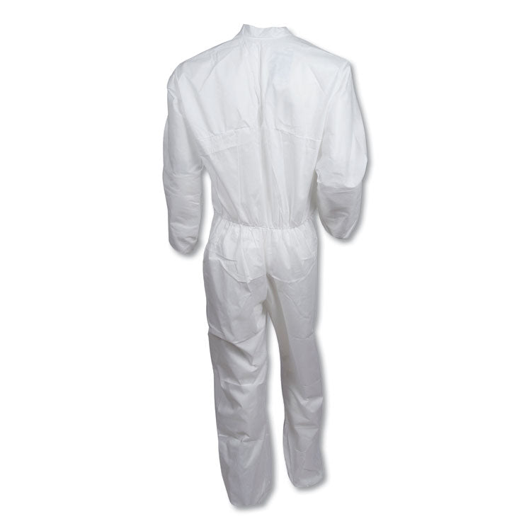 A40 Coveralls, Open Wrists and Ankles, X-Large, White