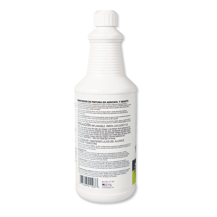 4 Spray Paint Graffiti Remover, 32oz, Bottle, 6/Carton