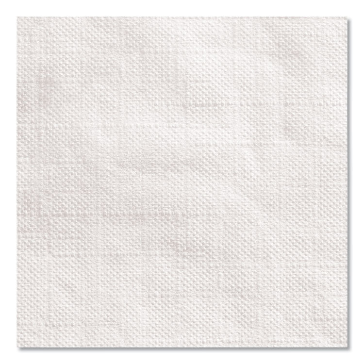BevNap Beverage Napkins, 1-Ply, 9.5 x 9.5, White, 4,000/Carton
