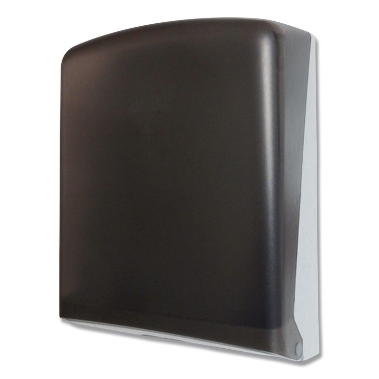 Folded Towel Dispenser, 11 x 4.5 x 14, Smoke