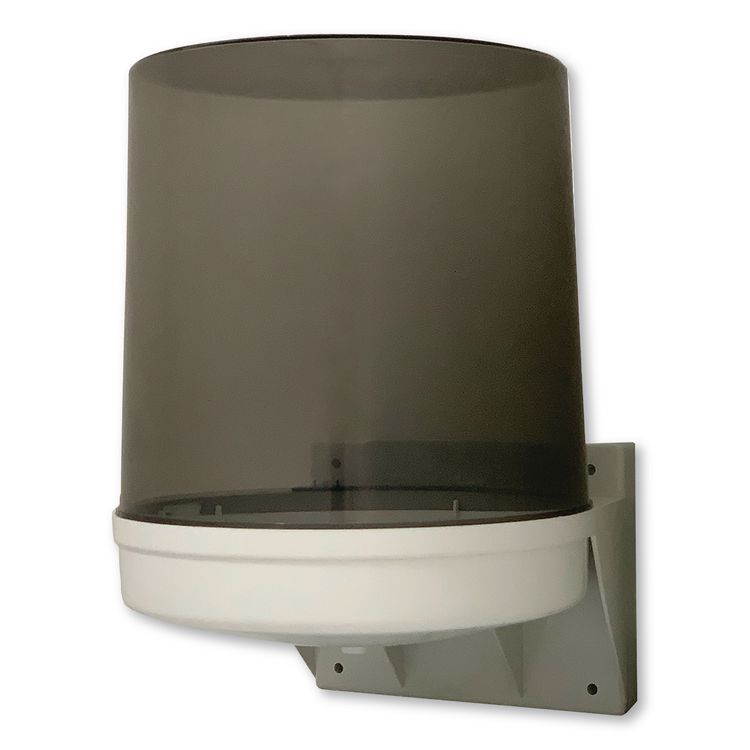 Center Pull Towel Dispenser, 10.5 x 9 x 14.5, Transparent