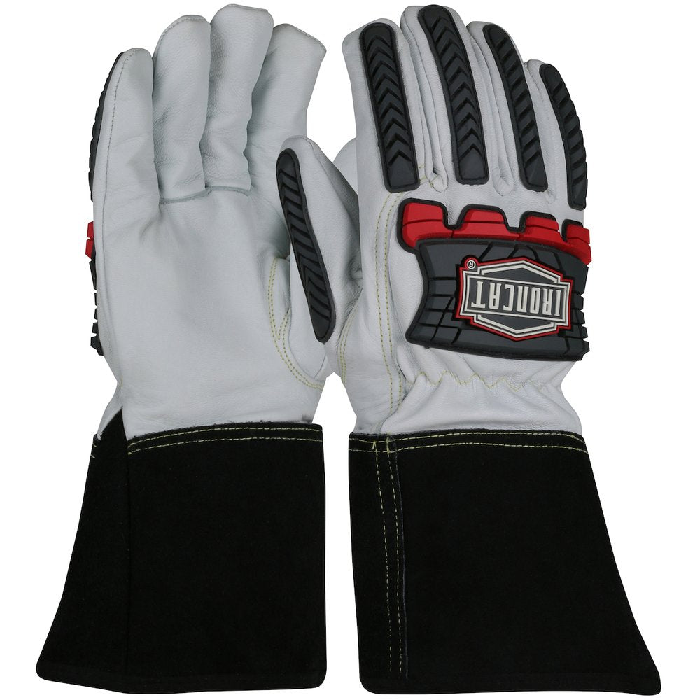 PIP AR Prem Kidskin Leathertig Glove PA TPR IP L, 12 Pairs/Pack