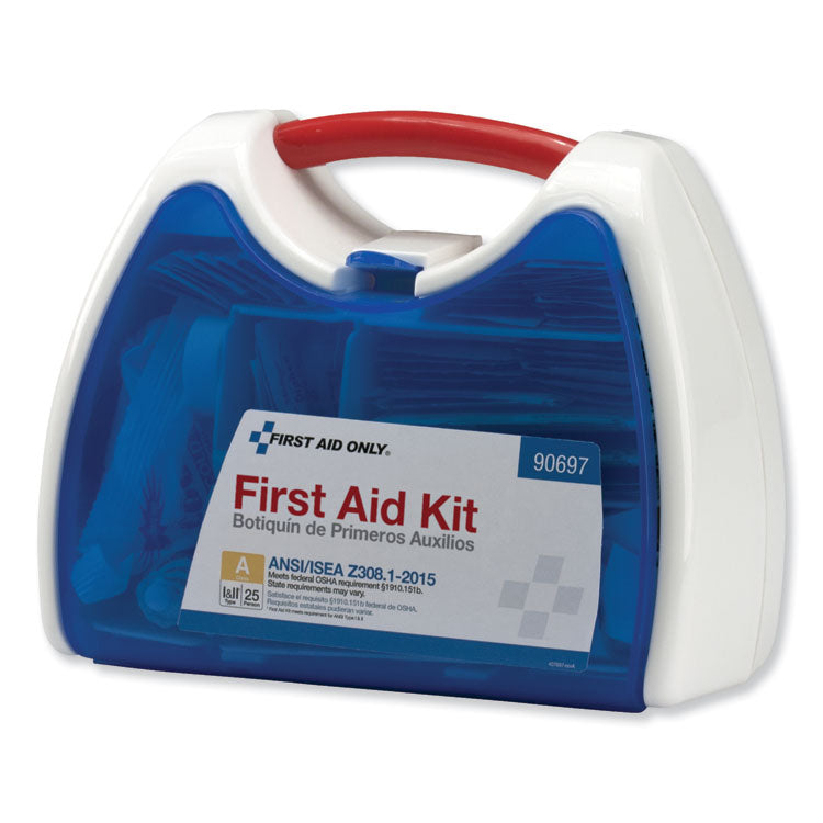 ANSI A+ 2015 ReadyCare First Aid Kit for Up to 25 People, 139 Pieces, Plastic Case