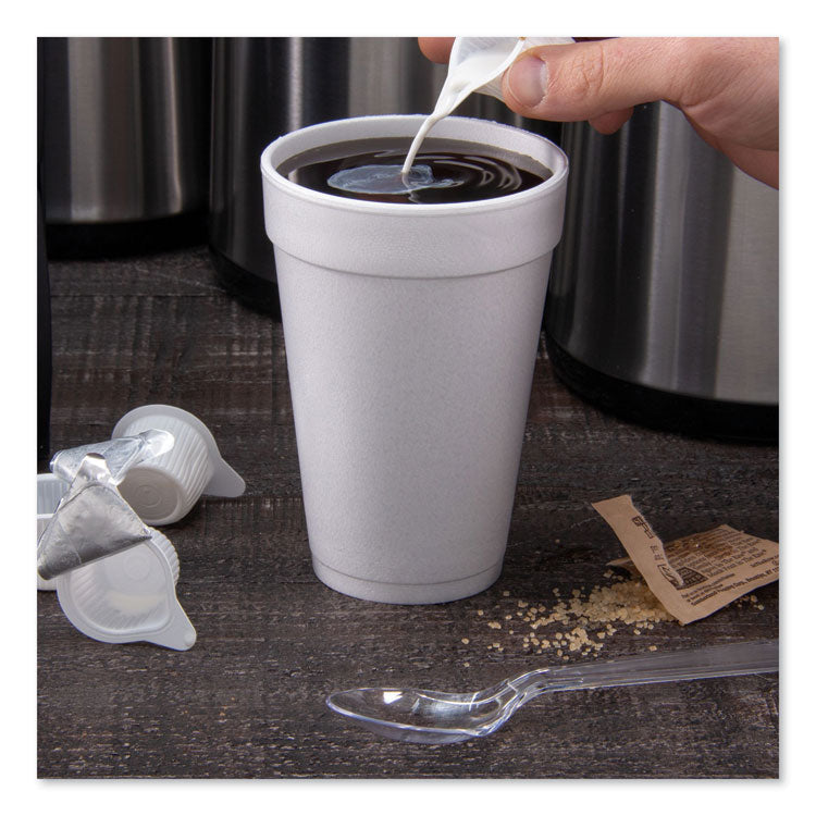 Foam Drink Cups, 16 oz., White, 25/Bag, 40 Bags/Carton