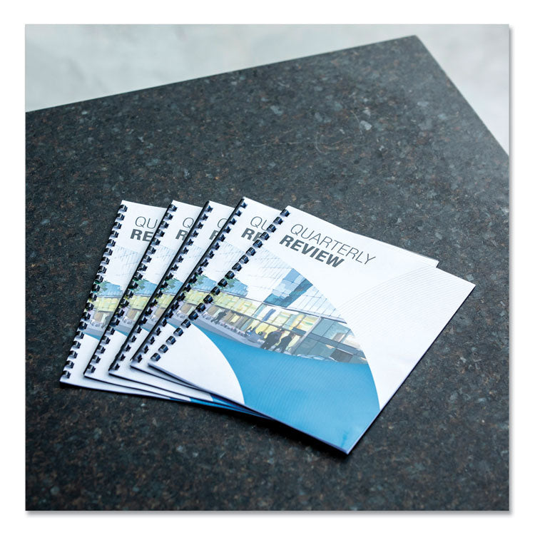 Crystals Transparent Presentation Covers for Binding Systems, Plastic, Square Corners, 11 x 8.5, Gloss Clear, 200/Pack