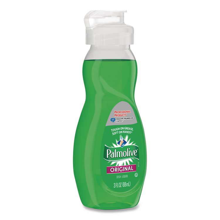 Dish Soap Liquid, Original Scent, 3 oz Bottle, 72/Carton
