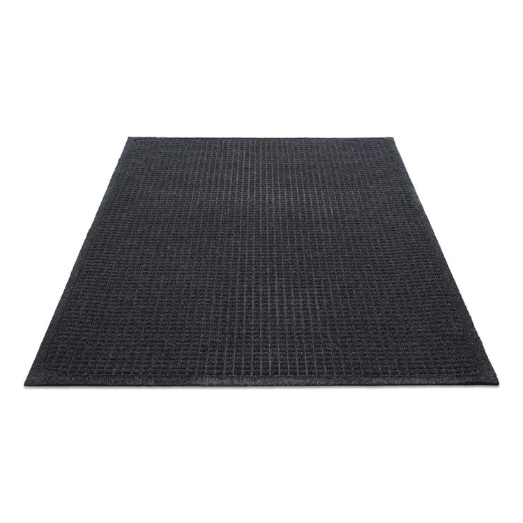EcoGuard Indoor/Outdoor Wiper Mat, Rectangular, Charcoal Gray Carpeted Surface, 36" x 60"