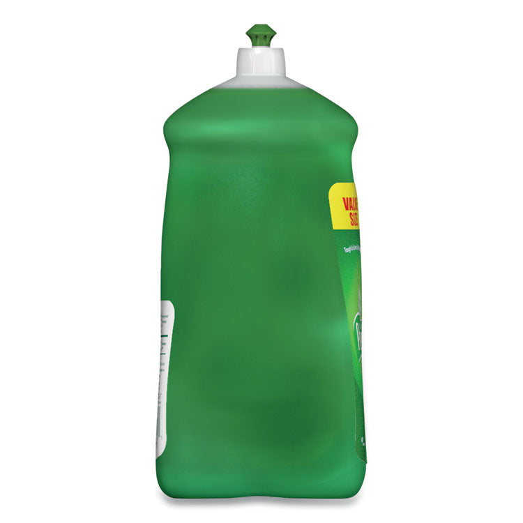 Dish Soap Liquid, Original Scent, Green, 90 oz Bottle, 4/Carton