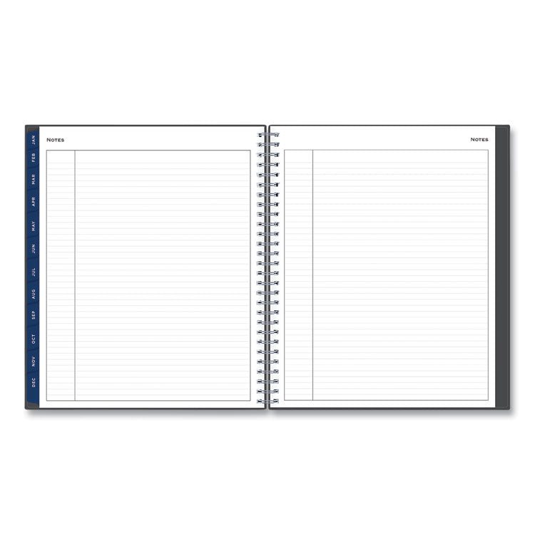 Passages Monthly Planner, 10 x 8, Charcoal Cover, 12-Month (Jan to Dec): 2026