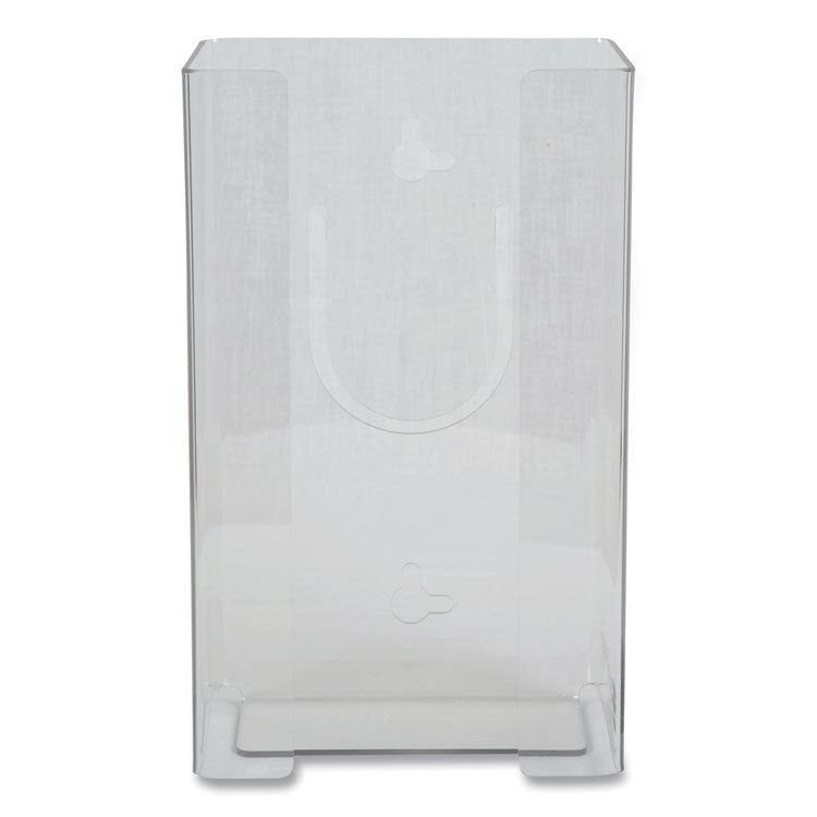 Clear Plexiglas Disposable Glove Dispenser, 1-Box, Plexiglas, Clear, 5.5 x 3.75 x 10