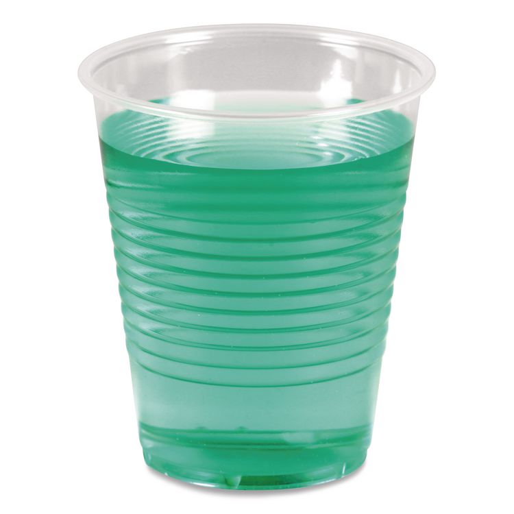 Translucent Plastic Cold Cups, 12 oz, 50/Pack