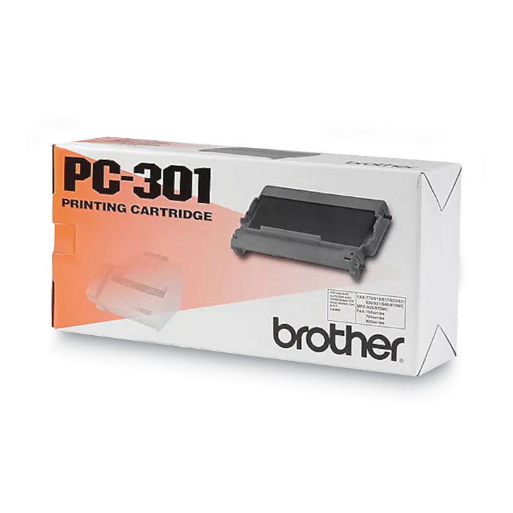 PC-301 Thermal Transfer Print Cartridge, 250 Page-Yield, Black