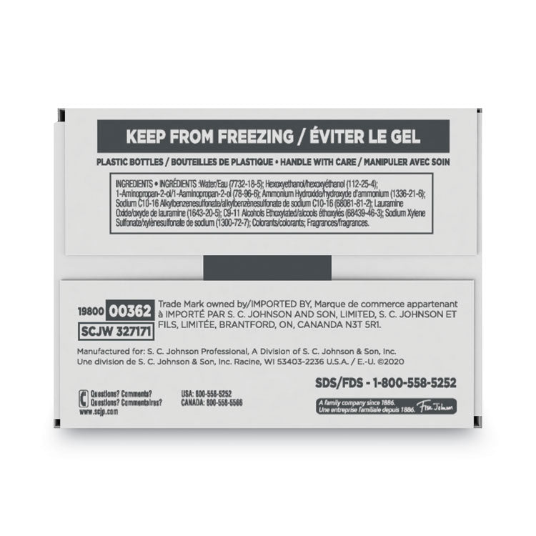 Original Glass Cleaner, 32 oz Spray Bottle, 4/Carton