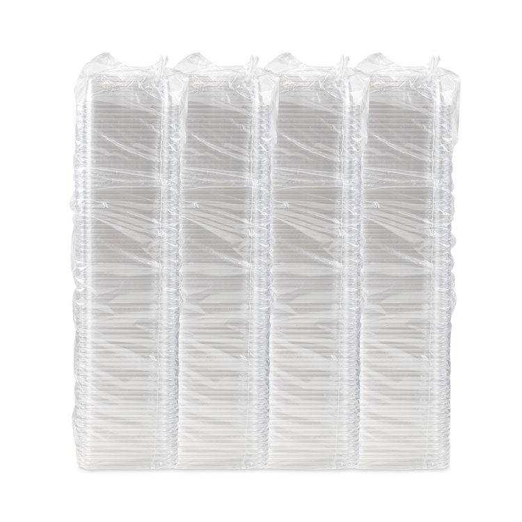 TamperGuard Snack Boxes, 24 oz, 6.3 x 6.3 x 2.1, Clear, Plastic, 300/Carton