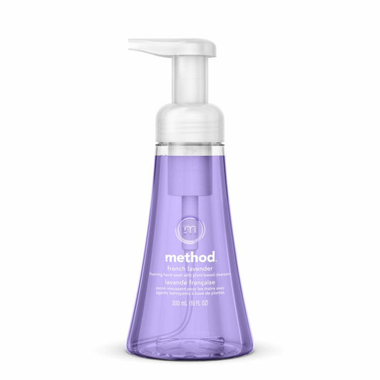 Foaming Hand Wash, French Lavender Scent, 10 oz, 6/Carton